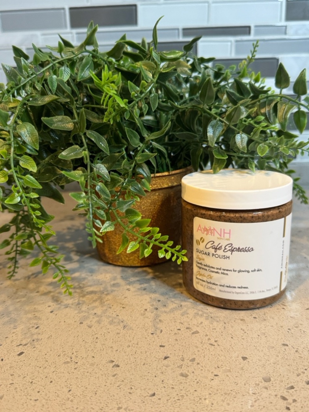 AMINNAH  - Cafe Espresso Sugar Polish